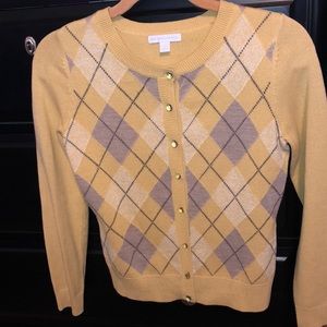 Yellow New York & Co cardigan